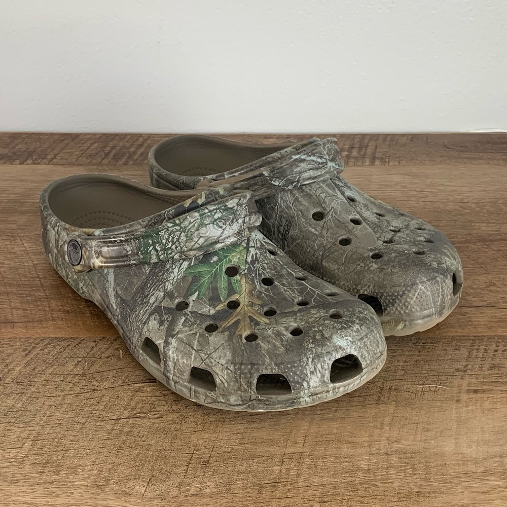 Camo Crocs